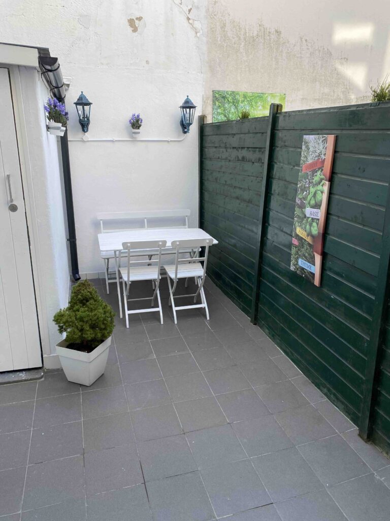 Binnenplaats appartement HaagsHuisje